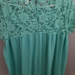 Tiffany blue blouse